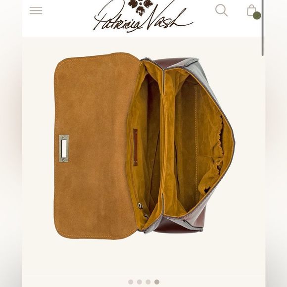 🎁Patricia NASH NWT Yoeky Top Handle Vintage Colorblock - Picture 3 of 4